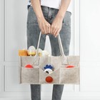 Maliton Baby Diaper Caddy Organizer For Changing Table  Nursery Storage Bin Bask