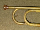 Antique Bugle Marked U s  Regulation Made In Usa See Desc