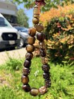 Antique Tibetan Jade Prayer Beads Carved Buddha Meditationrelaxing Stress Relief