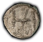 32-31 Bc Mark Antony Ar Legionary  Silver Denarius Ancient Coin - Sku-an0192