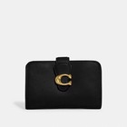 Coach Tabby Medium Wallet Leather Black Ca193 Outlet New With Box