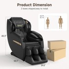 Real Relax Upgraded 2d Sl-track Massage Chair  Recliner Fullbody Zero Gravity