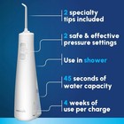 Waterpik Cordless Pulse 3100 Water Flosser Rechargeable Wf-20 White Refurbished