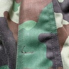 Serbian Army M93 Camo Parka Jacket Size 5 Full Zip Fur Collar