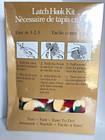Vintage Caron Hello Ornament Bulb Tree Latch Hook Rug Kit Shiny Brite 20 X 27 