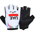 2025 Uae Team Cycling Gloves Half Finger Road Bike Gloves Men Women