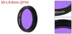 30mm Lens Filter Fluorescent Filters Camera Lens Accessories Purple
