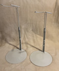 Lot Of 2 Kaiser Doll Stands For 20 To 26    Dolls  White