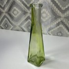Green Mini Glass Vase Flower Bottle Glass Ornaments Flower Arrange Home