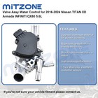 Valve Assy Water Control For Nissan 2016-2024 Titan Xd Armada Infiniti Qx80 5 6l