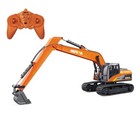 New Huina 1551 Rc Excavator Long Arm 1 14 15 Ch Construction Toy Usa Stock