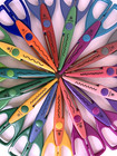 Provo Craft Scissors Scrapbooking Decorative Edge Lot Of 15   1 Fiskars And Bag
