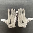 Nike Vapor Jet 4 0 Georgia Bulldogs Ncaa Football Gloves Xl White Pair