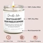 Funny Divorce Candles  Divorce Gifts For Women  Divorce Party Decorations  