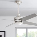 Mercer 52 In  Led Indoor Brushed Nickel Ceiling Fan