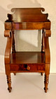 Fine American Late Federal Classical Period Mahogany Wash Stand C1820-1830