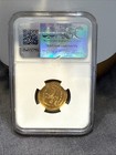 Byzantine Empire Phocas Gold Solidus Ngc Ms 5 5  3 5 Ancient Coin On Variety