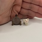 Vintage Hagen Renaker Miniature Pig Piglet Piggy Figurine Trinket Tiny    