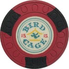 Downtown Las Vegas Bird Cage  5 Casino Chip Horseshoe Mold 1957 Cr n4366