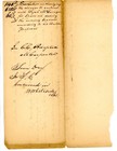1840 Lancaster City Pa Council Document Contract Sperm Whale Oil Supply Trade