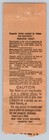 Vintage New York State Railways Rochester Emergency Transfer Ticket