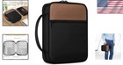 Carrying Bible Case With Zipper Pocket For Men Women Black And Brown Design