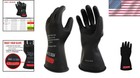 Class 0 Electrical Safety Gloves  Size 11 - Black