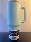 Light Blue Hydro Flask 40 Oz All Around Travel Tumbler With Handle No Straw