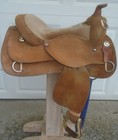 16  Western Star Roughout Training Work Trail Saddle fqhb stainless Dee s 27  s