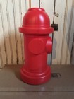 Blow Mold Plastic Red Fire Hydrant New Old Stock 15    Inches