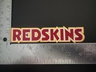 Retro Vintage Washington Redskins Original Script Logo Patch New-old Stock     