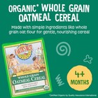 Earths Best Organic Baby Food  Organic Whole Grain Oatmeal Baby Cereal 