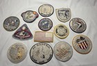 Lot Of 12 Vintage Apollo Nasa Space Station Mission Patches 60-70s Hidden Number