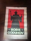 San Francisco Opera 1992 Original Boris Godunov Poster 22 5x33 5 War Memorial
