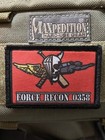 Force Recon 0358 Morale Patch Tactical Army Military Usa Badge Hook