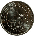 1939 Bolivia 50 Centavos  Llama   Caduceus  Km 182 Choice Bu