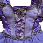 Rapunzel Disney Princess Kids  Dress Purple Gold Halloween Dress Up Size 4-6x