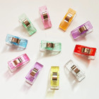 Sewing Clips  100 Pcs With Plastic Box  Premium Quilting Clips For Supplies C   