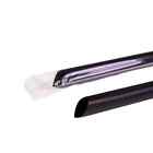 Karat 9-inch Boba Straws  10mm  Poly Wrapped - Black - 1 600 Ct  C9060s  black 