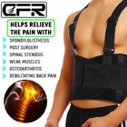 Heavy Duty Lumbar Lower Back Waist Support Work Belt Brace Suspender Weight Lift