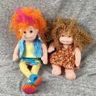 Lot Of 7 Ty Beanie Kids And Boppers Dazzlin Destiny Cookie Princess Curly Ginger
