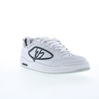 Es Creager 5102000062126 Mens White Leather Skate Inspired Sneakers Shoes