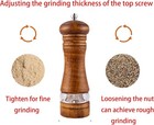 Wooden Salt And Pepper Shakers wood Salt And Pepper Grinder Set
