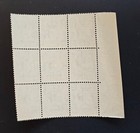 Morocco Agencies 1936 King Edward Viii 15 Centimes Ovpt Sheet  086650 Block Of 9