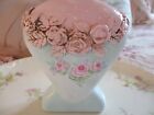 Shabby Chic Style Hand Painted Heart Bottle - Pink And Aqua Blue