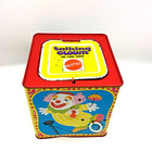 Vintage - Mattel Talking Clown In The Box Pull-string Jack-in-the-box