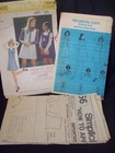 Vintage How To Sew Simplicity Pattern 6566 Jumper Young Jr  teen Size 5 6 Ucnos