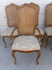 6  Dining Chairs Thomasville French Provincial Louis Xvii Shell Regency Six