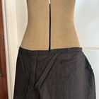 Antique Victorian Black Petticoat Skirt Mourning Skirt Women   s Maxi Goth Cute