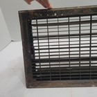 Vtg Metal Floor Grate With Louvers Heating Cooling Vent Register 13 5 X 10 5